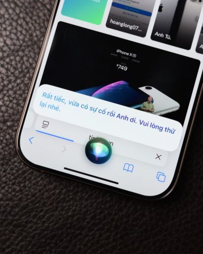 Siri tiếng Việt iOS 18.4