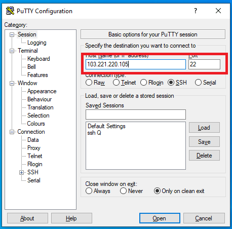 Hướng dẫn SSH vào VPS Linux